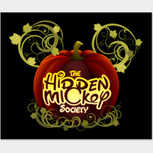 HMS Pumpkin with Vines Logo Posters and Art