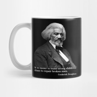 Frederick Douglass Inspirational Quote Black History Month Mug
