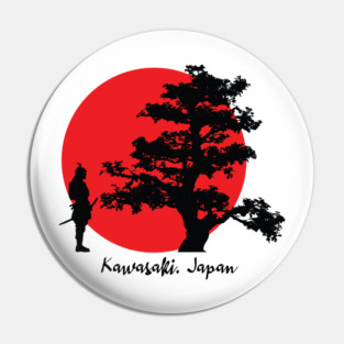 Kawasaki Japan Pin