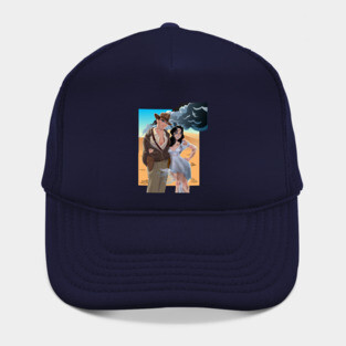 Indiana Jones and Marion Ark Searching Hat