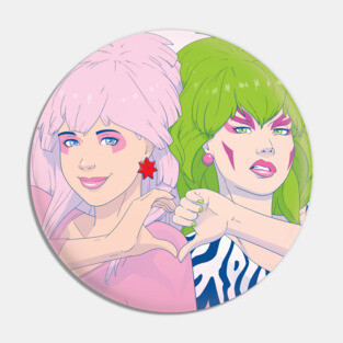 K-Jem and Pizzazz - Heart Pin