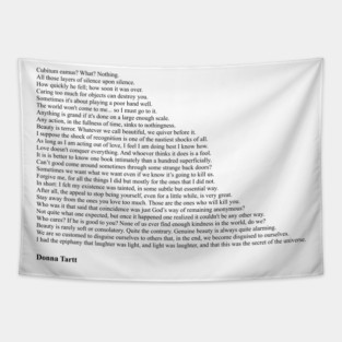 Donna Tartt Quotes Tapestry