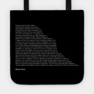 Donna Tartt Quotes Tote