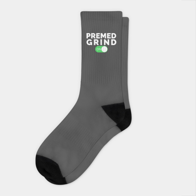 Premed Grind Socks by Medical School Headquarters