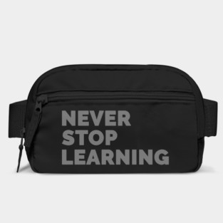 Never Stop Learning! Bag