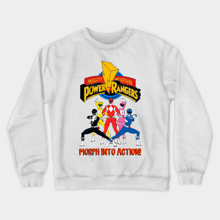 Mighty Morphin Power Rangers! Crewneck Sweatshirt