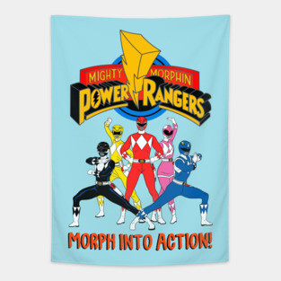 Mighty Morphin Power Rangers! Tapestry