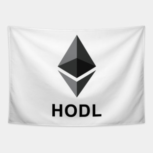 HODL Ethereum (big logo) Tapestry