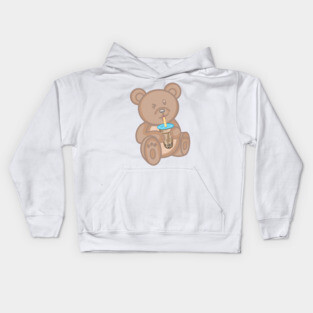 Boba Bear Kids Hoodie