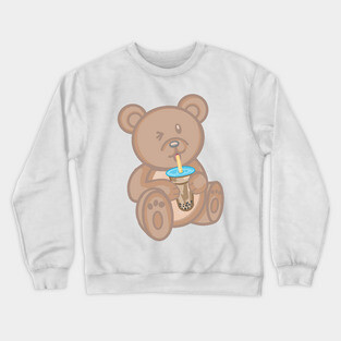 Boba Bear Crewneck Sweatshirt