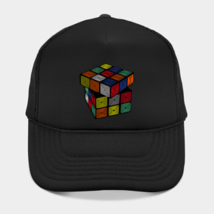 Electric Glow - Rubik's Cube Inspired Design for people who know How to Solve a Rubik's Cube Hat