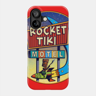 Rocket Tiki Motel Phone Case