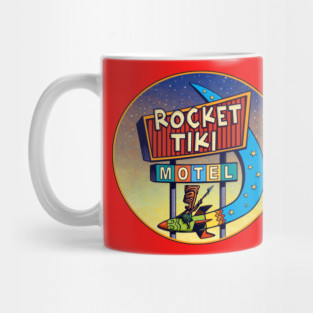 Rocket Tiki Motel Mug