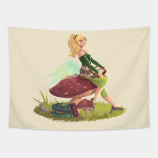 Annabeth Chase Tinker Fairy Tapestry