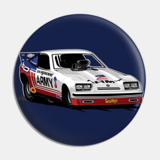 The Snake Army monza Pin