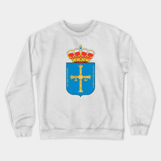 Coat of arms of Asturias Crewneck Sweatshirt
