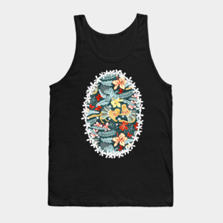 Hula Dancing Mongooses in Hawaii Tank Top