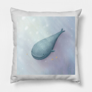 Happy Whale Shark Pillow