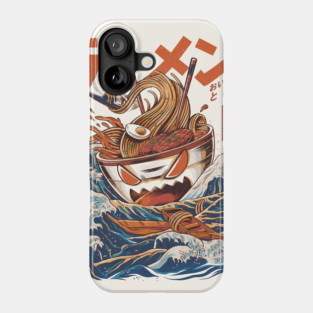 Great Ramen off Kanagawa - Great Wave Phone Case