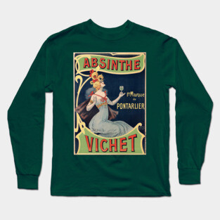 Absinthe Vichet Long Sleeve T-Shirt