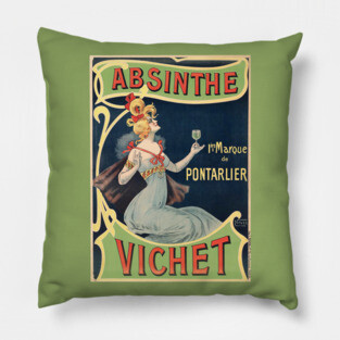 Absinthe Vichet Pillow