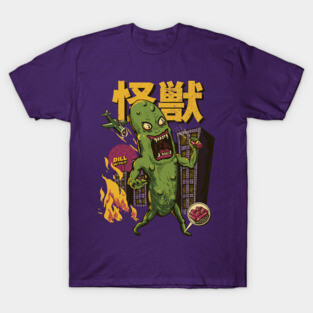 Dill with It - Kaiju Pickle got in Trouble T-Shirt