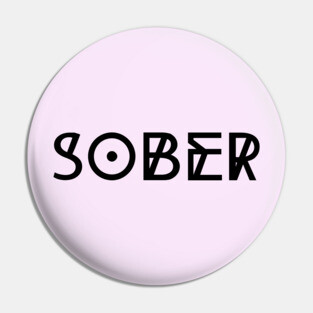 Sober Geometric Pin