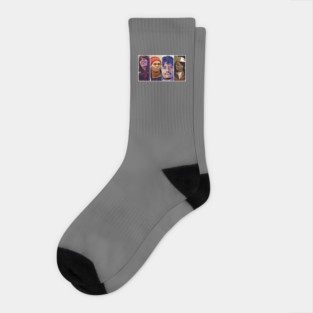 Many Faces of Dave Chappelle Socks