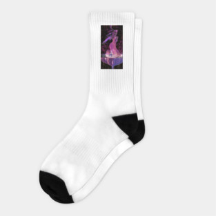The Star (Cyberpunk Tarot) Socks