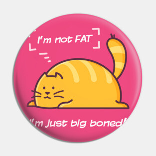 I'm not fat! Pin
