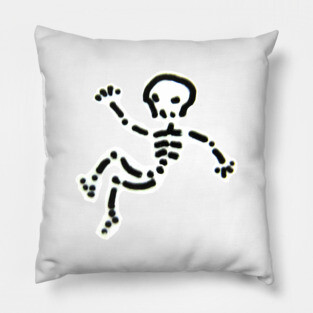 skeleton Pillow