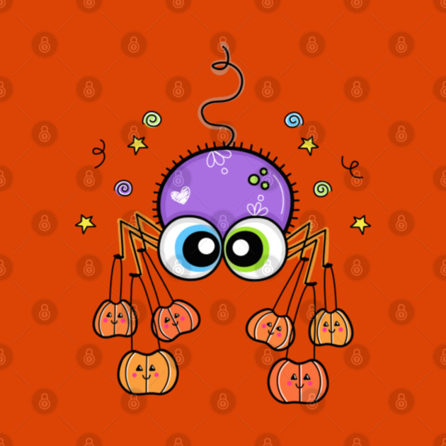 Trick or Treat Spider by 2cuteink