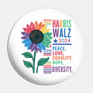 Harris-Walz Pin