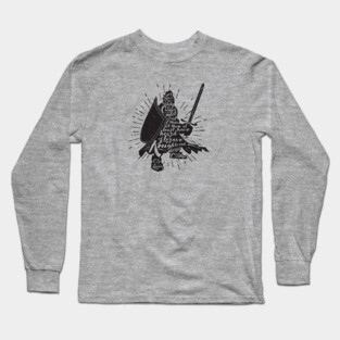 Knight: C.S. Lewis Long Sleeve T-Shirt