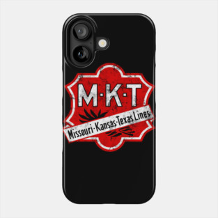 MKT- Missouri–Kansas–Texas "the Katy" Railroad - Distressed Version Phone Case