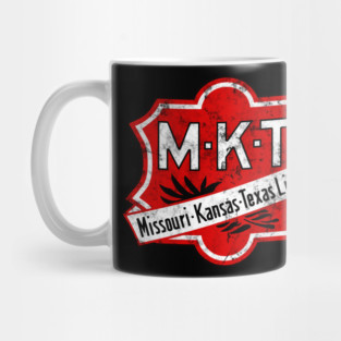 MKT- Missouri–Kansas–Texas "the Katy" Railroad - Distressed Version Mug
