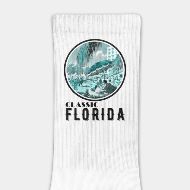 Classic Vintage Florida At hotel and Beach side by Joaddo