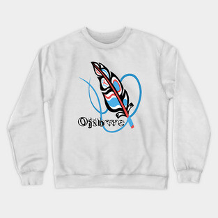 Ojibwe & Feather Crewneck Sweatshirt