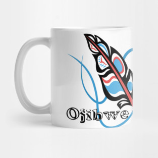 Ojibwe & Feather Mug