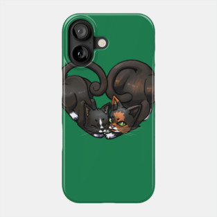 Tetra and Butters - Transparent Phone Case