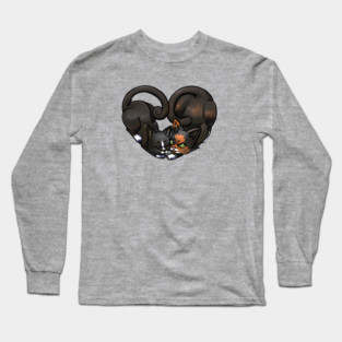 Tetra and Butters - Transparent Long Sleeve T-Shirt