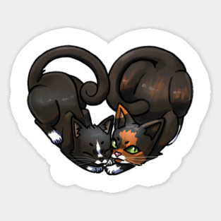 Tetra and Butters - Transparent Sticker