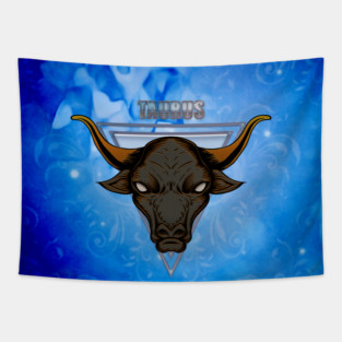 Zodiac sign taurus Tapestry