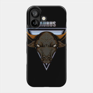 Zodiac sign taurus Phone Case