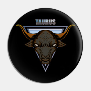Zodiac sign taurus Pin