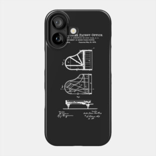 Piano Patent Phone Case