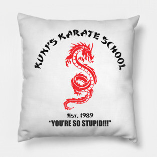 Kuni's Karate School Pillow