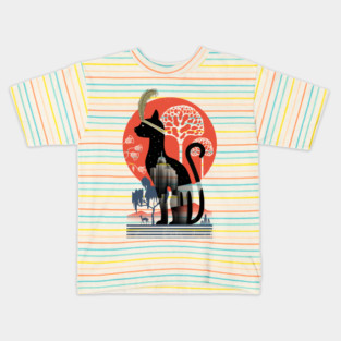Cat Deco Kids T-Shirt