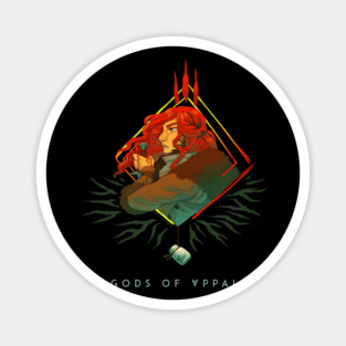 The Witch Queen in Profile Magnet