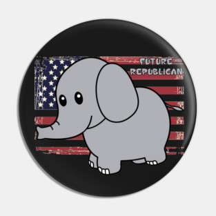 Future Republican Pin